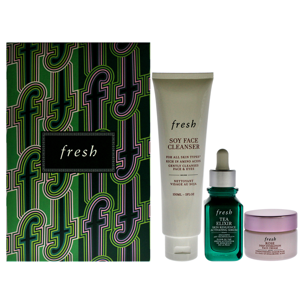 Resilient Hidrated Skin Trio by Fresh for Women 3 Pc